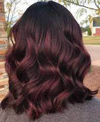 45 Shades Of Burgundy Hair Dark Burgundy Maroon Burgundy With Red Purple And Brown Highlights Burgundy Balayage Burgundy Hair Hair Color Burgundy