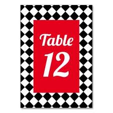 Black And White Checkered Pattern Name Red Black And White Checkered Pattern Table Number Zazzle Com Checkered Pattern Black And Red Pattern