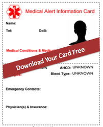 You can also use these templates to design almost real looking cheques with the places for a name, amount, details and other things in the correct place and very few things. 8 Reasons Why You Need A Free Medical Alert Card Mayor Law