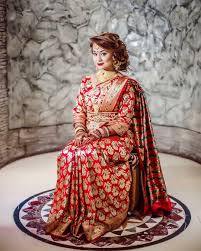 Stunning Nepali Bride In Traditional Bridal Wear Photogtaphy Wedding Dairy Nepal Photography Bridal Makeup Red Bridal Dress Nepali Brides Bridal Outfits