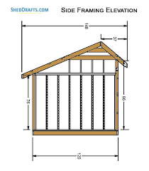These 12x20 barn shed plans are an instant download in pdf format and come complete with building blueprints, detailed construction guide, materials list, and email support. 10 20 Saltbox Storage Shed Plans Blueprints For Creating Large Shed