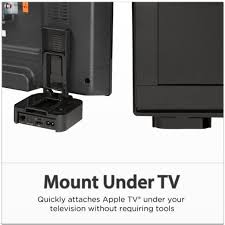 Amazon Com Totalmount Apple Tv Mounting Shelf Newest Design Electronics Apple Tv Mounted Tv Storage And Organization