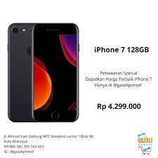 Daftar harga iphone 7 di mtc makassar / update, daftar harga terbaru iphone di awal tahun 2021. Harga Iphone 7 Plus 2020 Di Makassar Phone Tips