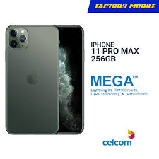Best iphone postpaid plan malaysia comparisons 2020. Iphone 11 Pro Max 256gb Celcom Mega Factory Mobile