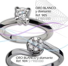 Anillos De Compromiso En Oro Blanco 18k Con Diamantes Elaliadojoyas Anillos Anillosdecompromiso Oroblanco Anillos De Compromiso Oro Blanco Diamantes