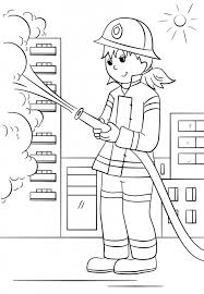 Fire Coloring Pages Best Coloring Pages For Kids Girl Firefighter Coloring Pages Truck Coloring Pages