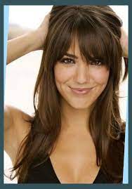 Swoop Bangs With Long Hair Intended For Inviting Frisur Lange Haare Pony Frisuren Frisur Ideen