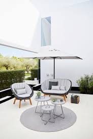 Buy products such as outdoor acacia wood patio coffee table by manor park at walmart and save. On The Move Outdoor Side Table White Extra Small Cane Line White Cane Line 5062 Aw