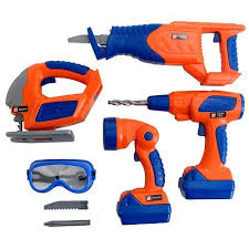 The Home Depot Deluxe Power Tool Set Toy Power Tool Set Power Tools Tool Set