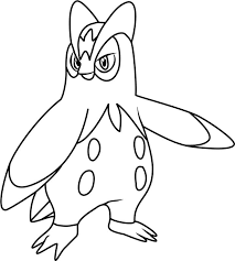 Prinplup Pokemon Coloring Page - Free Printable Coloring Pages For Kids