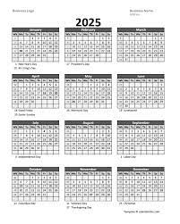 Julian Calendar Weeks 2025