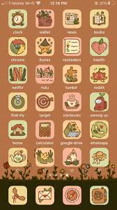 Combined with shortcuts that let you change an app's icon, ios 14 lets you. Cottagecore Aesthetic App Icons Ios Icons Iphone Icons Cottagecore Ios 14 Icons Kawaii App Covers Highlight Icons Cute Icons 210405 Artofit