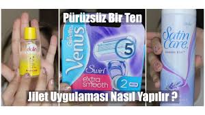 Puruzsuz Bir Ten Tahrise Son Dogru Jilet Tiras Nasil Yapilir Youtube