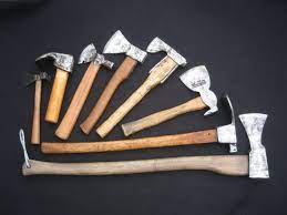 Different Axes Axe Hatchet Old Tools
