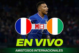 Francia vs Costa de Marfil EN VIVO Hoy. Partido amistoso rumbo al Mundial 2026