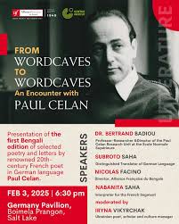 ✨ Exploring the Depths of Paul Celan's Poetry at the Kolkata Book Fair 2025  ✨ Step into the evocative world of Paul Celan, one of the most profound  voices of 20th-century German