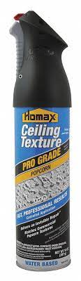 After you've covered each area, leave to dry and then clean the drop cloths from the room before bringing the furniture back in to your new. Homax Ceiling Texture Spray In Popcorn White For Ceilings Drywall 14 Oz 45mv56 4575 Grainger
