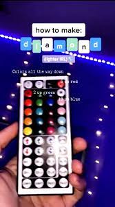 How To Make Diamond Ledlight S On Tiktok Aesthetic Room Tiktok More Led Lights Led Room Lighting Led Lighting Bedroom Led Light Strips Diy