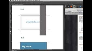 Scroll to locate the business card preset with the most common size for your geographic region. Make A Business Card Template In Photoshop Youtube