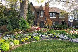 Also add some bushes next to it to make the path a more interesting one. Spectacular Spring Tulip Garden Garden Gate