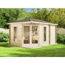 Gartenhaus holz grau 28 mm geräteschuppen 539x204 cm holzhaus schuppen mit anbau. 5 Eck Gartenhaus Liwa Compact Mit Anbau Ohne Impragnierung Ohne Farbbehandlung Schutz Impragnierung Ohne Schutz Impragnierung