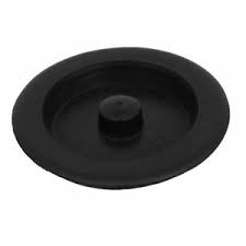 black rubber basin water sink insert
