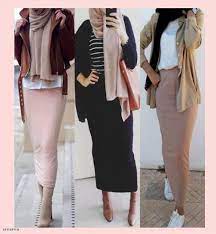 سمسمة سليم ملابس كاجوال للمحجبات موديلات شتاء 2020 fashion style capri pants
