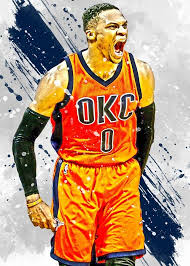 Allen iverson loves russell westbrook because westbrook is 2015. Russell Westbrook Oklahoma City Thunder Poster Print Sports Art Basketball Print Kids Room Decor Man Cave Gift For Him Sports Decor Russell Westbrook Oklahoma City Thunder Russell Westbrook Wallpaper