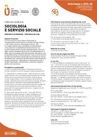 Lm 87 servizio sociale e politiche sociali. Sociologia E Servizio Sociale By Universita Degli Studi Di Urbino Carlo Bo Issuu