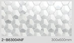 How big should 12 x 24 tile be in bathroom? China 12x24 Inch Ceramic Glazed Tile Hexagon Design As Bathroom 3d Wall Tile China Tile Kitchen Wall Tiles