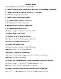 Tissues Of The Body Worksheet Or Quiz Human Body Systems Body Tissues Word Bank