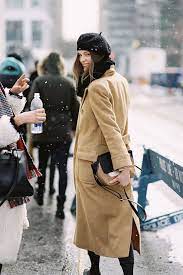 If you plan to invest in a quality winter coat this season, you won't go wrong with a camel coat. Street Style Camel Coat Cool Chic Style Fashion