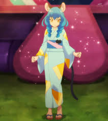 star twinkle precure 25 浴衣を着せられた ユニ pretty and cute female anime pretty cure