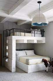50 Best Guest Room Design Ideas To Make Them Feel Comfortable Best Guest Guestroom Roomdesign Roomideas Guest Room Design Bed Design Bunk Beds Built In