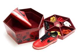 Clot Nike Collab History Sneakernews Com Shoe Box Design Black And Red Box Packaging Design