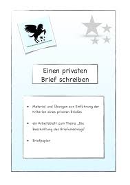 Einen Privaten Brief Schreiben Unterrichtsmaterial Im Fach Deutsch In 2020 Briefe Schreiben Unterrichtsmaterial Unterrichtseinstieg