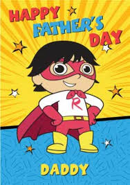 Ryan loves doing lots of fun things like pretend play, science experiments, music videos, and more. Ryan S World Bright Superhero Birthday Card Moonpig