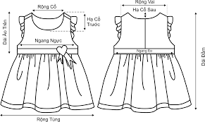 THÔNG SỐ ĐẦM BÉ GÁI CHUẨN KHÔNG CẦN CHỈNH
