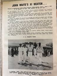 From abdul majeed khawar, usa. When South African Indian Batsman Amien Variawa Took On The Might Of The Springboks