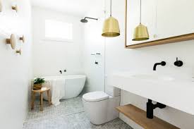 Clear design elements are typical of a scandinavian style bathroom. The 9 Features Of A Complete Scandinavian Bathroom