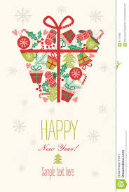Diseños de tarjetas de navidad. Tarjeta De Navidad Elementos Del Diseno Tarjeta De Felicitacion Ilustracion Del Vector Ilustracion De Tarjeta Feliz 61747962