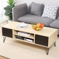 Table basse gigognes avec pied épingle quand le design rime avec modularité laissez vous captiver par les tables basses gigognes pieds épingles. Laizere Meuble Tv Vintage Pied Epingle Bois Portes Noires 113x45x40 Cm Achat Vente Meuble Tv Laizere Meuble Tv Vintage Cdiscount