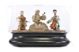 H Carter Bowles Clock With Musical Automaton