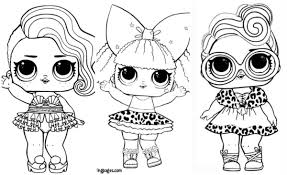 Spot the difference muñecas lol: Lol Surprise Para Colorir 73 Desenhos Para Imprimir Gratis