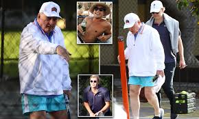He earned fame and wealth during his breakfast show on the radio. Alan Jones Spends His Morning Tutoring Jake Thrupp In Tennis After Retiring From 2gb Breakfast Daily Mail Online