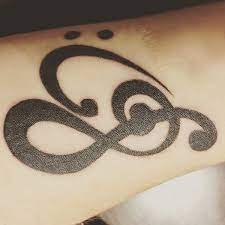 Beautiful Tattoo Alphabet P Name Tattoo Mehndi Design Cute Mehndi Design