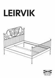 Since the frame does not have adjustable sides, like most of the wooden bed frames at ikea, you will have to be careful when choosing the mattress. Ikea Leirvik Bed Frame Full Software Download User Guide For Free 510c Manual Guru