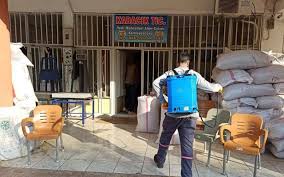 Nizip Te Belediye Ekipleri Fistik Halini Dezenfekte Etti Gaziantep Pusula Gazetesi