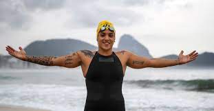 Competing in the warm waters of tokyo bay at the odaiba marine park, the 25 women qualified for the 10. Ana Marcela Cunha Brazil S Queen Of Marathon Swimming
