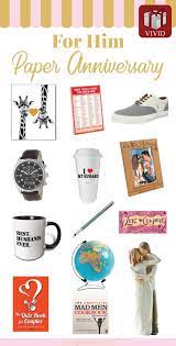 First wedding anniversary gifts for him. 25 Paper Anniversary Gift Ideas For Him